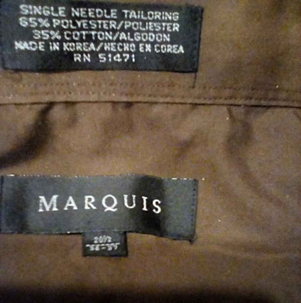 Marquis  Made in Korea Dress Shirt